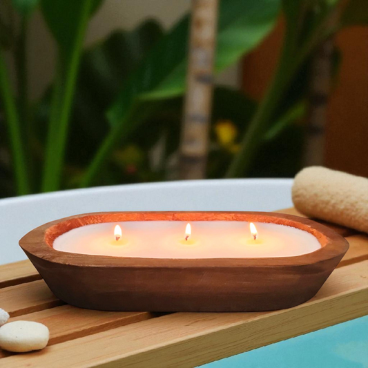 12oz 3 Wick Dough Bowl