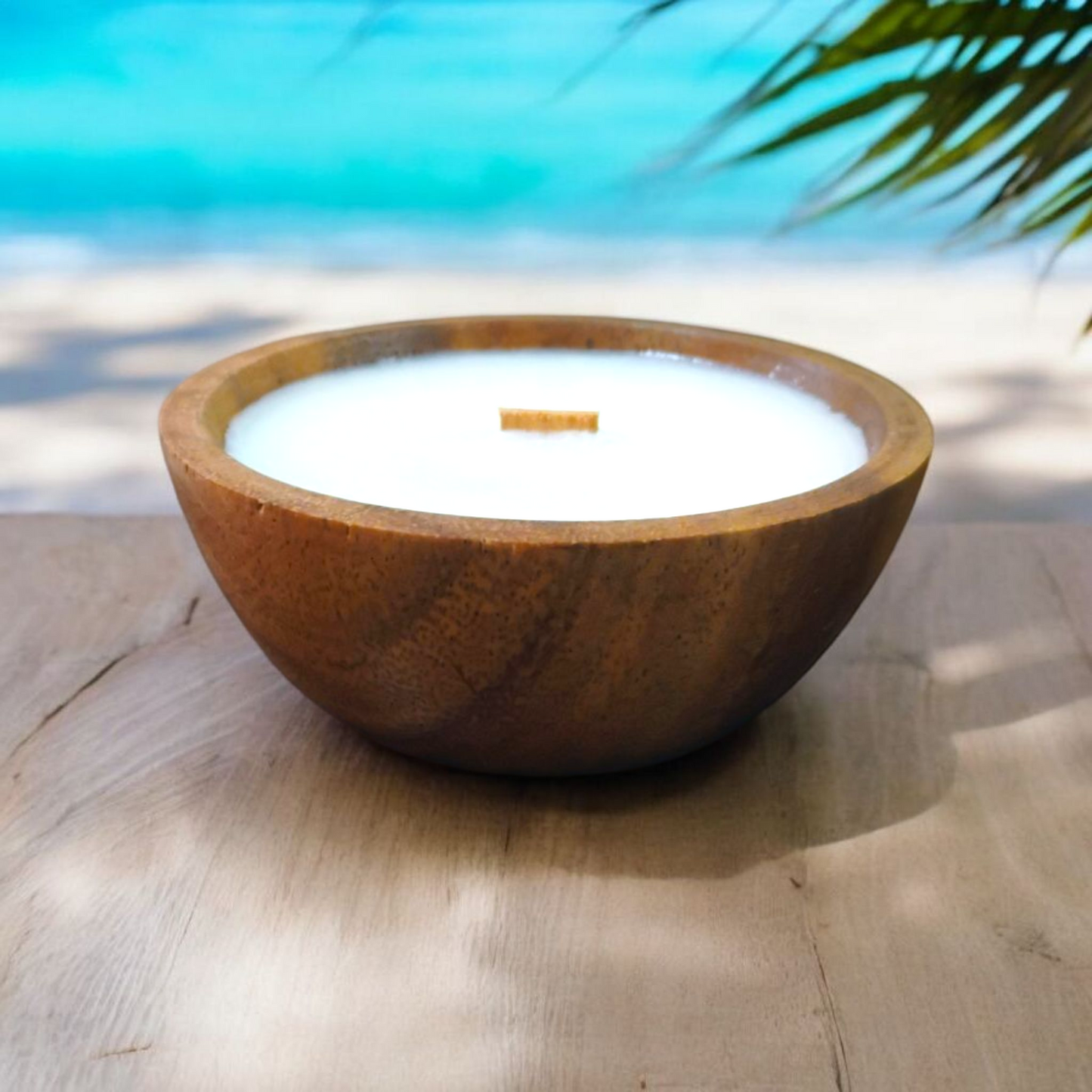 Wood Wick Acacia Bowl
